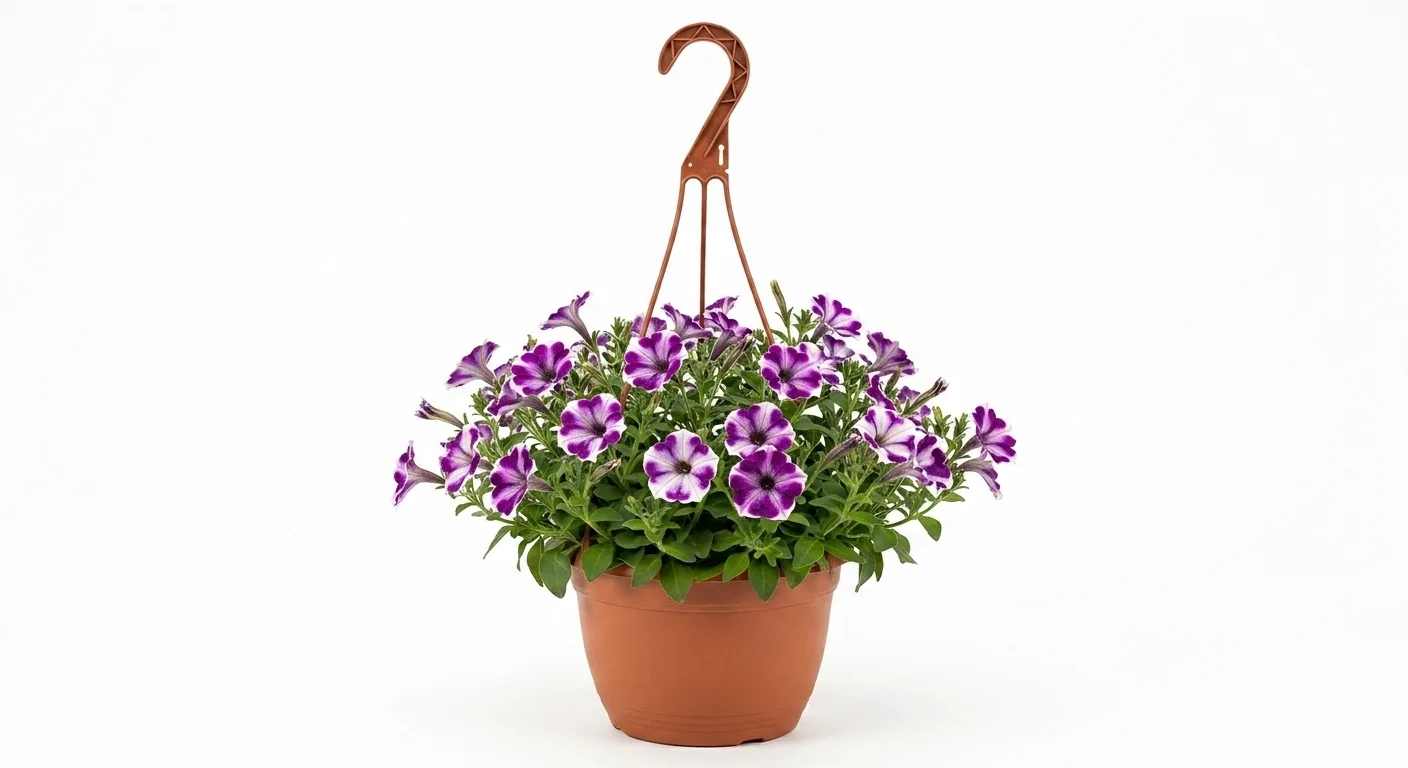 Petunia varëse (vjollcë me buzë të bardha)